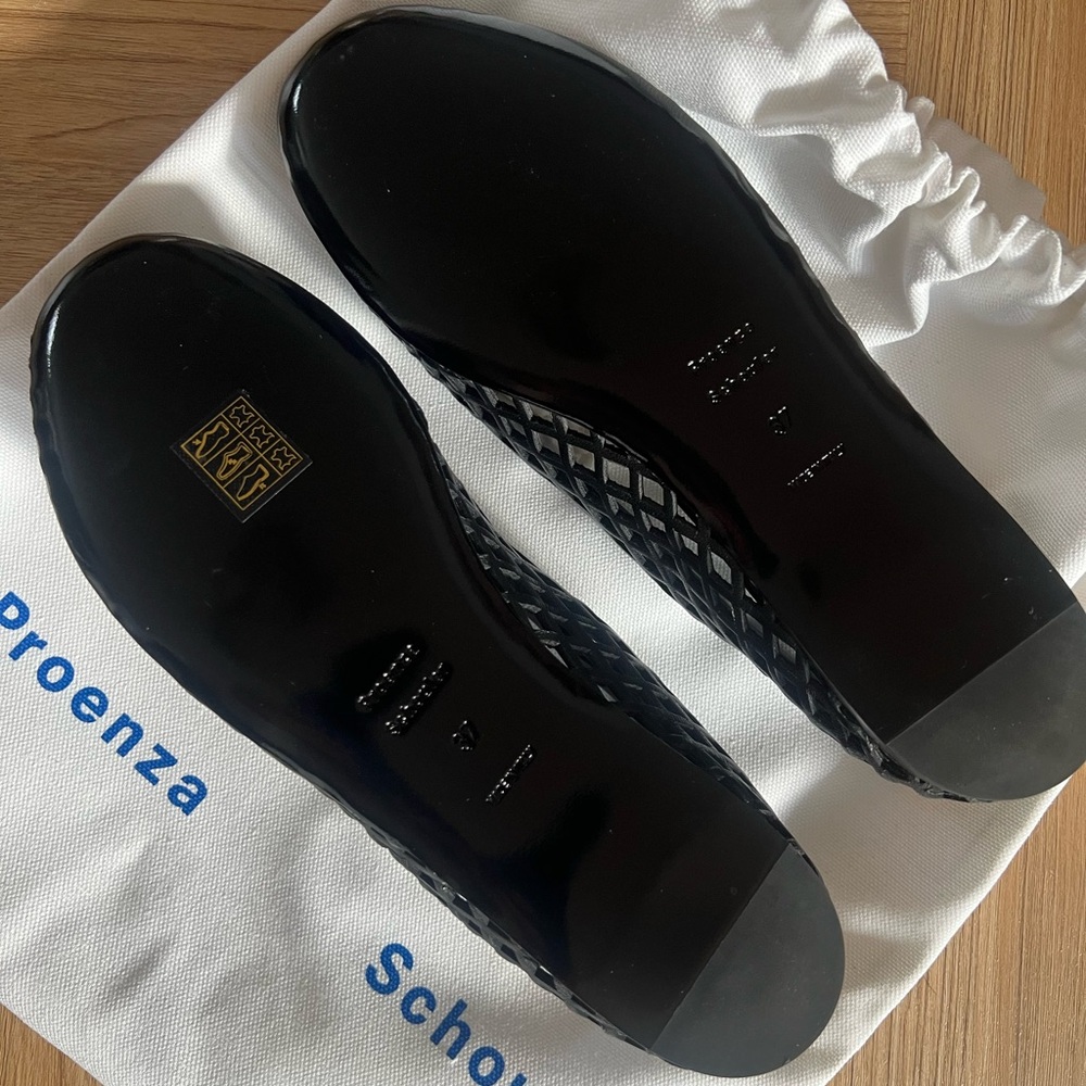 Proenza Schouler Black Mesh Flats - Picture 2 of 7